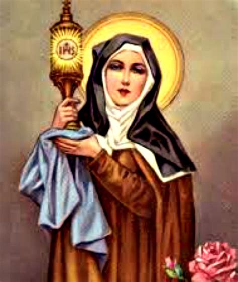 Saint clares - Clare of Assisi, Saint, cofoundress of the Order of Poor Ladies, or Clares, and first Abbess of San Damiano; b. at Assisi, July 16, 1194; d. there August 11, 1253. She was the eldest daughter of Favorino Scifi, Count of Sasso-Rosso, the wealthy representative of an ancient Roman family, who owned a large palace in Assisi and a castle on the slope of Mount …